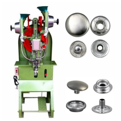Spring Snap Button Automatic Attaching Machine